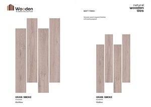 Carreaux de luxe 150x900mm Sol Maison Carreaux de sol en céramique aspect bois mat pour le salon - Product Image 5