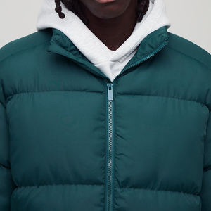 Vestes pour hommes imperméables à capuche respirantes écologiques Veste à bulles pour hommes Veste personnalisée pour homme Veste à bulles pour homme grande taille - Product Image 4