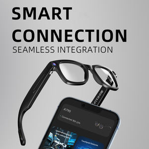 ASPOR AIスマートカメラグラス 1080P 220mAh IPX-5防水 アプリ制御 音声通話対応 - Product Image 1