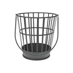 Brazier en métal 38x38xH38/77 cm pour usage extérieur - Product Image 1