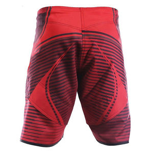 Pantalones cortos de MMA con estampado de sublimación de Panel de malla personalizado para hombres, artículos multiimpresos de secado rápido duraderos, precios de pantalones cortos de MMA - Product Image 4