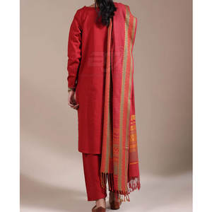 Conjunto de Vestido Tradicional para Mujer, Diseño Pakistaní, Traje de 3 Piezas, Colección de Invierno, Personalizado - Product Image 6