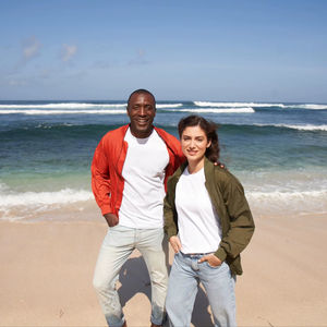 Chaqueta Bomber Cortavientos Ligera de Lana Ultifresh, Unisex, Impermeable, Ecológica, Tejida de Verano, con Cierre de Cremallera, Acabado Rápido - Product Image 4