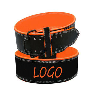 Cinturones de levantamiento de pesas diseñados para sesiones pesadas que proporcionan soporte estable para la cintura durante las rutinas de fuerza en el gimnasio. - Product Image 1