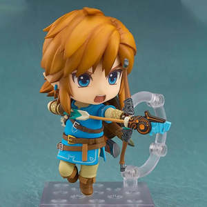 <span class=keywords><strong>Figurine</strong></span> Link de Zelda Breath of the Wild, en plastique durable, inspirée de l'animation japonaise - Product Image 6
