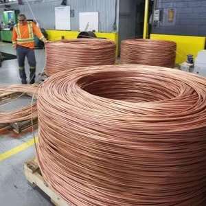 Fil de cuivre doux et rigide en gros d'usine avec une haute résistance à la traction pour les systèmes de construction et de câblage à bas prix - Product Image 1