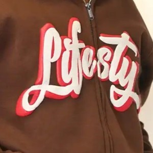 Nouvelle mode Hommes Puff Printing Hoodies meilleur tissu top tendance taux raisonnable Puff Printing sweats à capuche pour hommes de haute qualité - Product Image 4