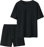 Ensemble T-shirt et short d'été respirant grande taille de haute qualité, personnalisable avec logo, séchage rapide, streetwear uni 240g pour homme