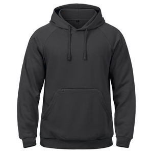 Sweat à capuche en éponge française 330 GSM avec logo personnalisé pour hommes sweat-shirt à capuche léger et urbain à coupe ample avec épaules tombantes 100% coton - Product Image 1