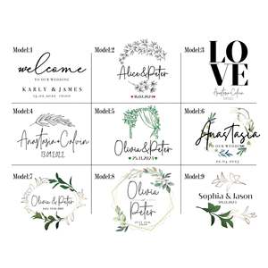 Bolsas de Regalo Personalizadas para Bodas, Bolsas de Algodón de 140 g/m² con Impresión Serigrafiada para Despedidas de Soltera y Fiestas Nupciales - Product Image 3