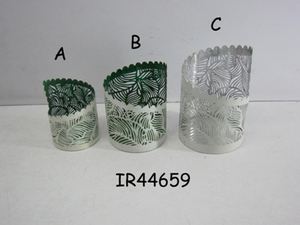 Etched Design Metal Candle Jar <b>Hurricane</b> Handicraft Design Candle Holder Jar decorative Metal <b>Lantern</b> Centerpiece holiday Decor - Product Image 3