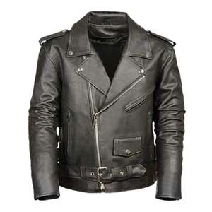 Chaqueta de Motociclista de Cuero de Primera Calidad, Chaqueta de Moto con Protección para Hombre, Chaquetas de Cuero para Motociclismo Nuevas y Modernas - Product Image 3