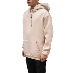 Sudadera con capucha de manga larga con puños acanalados y costuras de alta calidad para un uso duradero adecuado para la primavera - Product Image 1