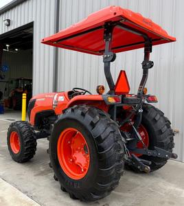 Tractor agrícola Kubota MX6000 con cargador de conexión rápida y cubo 777hrs 4WD 62HP motor diésel 540 PTO 3 puntos de enganche, envío gratis - Product Image 4