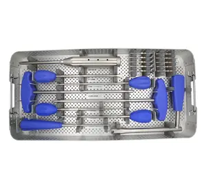 Ensemble de système de scie de perceuse d'os d'implant orthopédique vétérinaire Micro Instrument chirurgical orthopédique vétérinaire multifonctionnel - Product Image 6