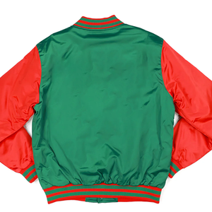 Chaqueta Bomber Elite de Primavera, Dos Tonos, Lana Premium, Corte Personalizado, Estilo Urbano, Cálida, para Hombre |   Frontal Esencial de Primera Clase para Primavera - Product Image 4