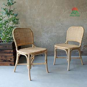 Hot selling <b>rattan</b> home <b>furniture</b>, well-designed <b>dining</b> chairs, <b>rattan</b> restaurant chairs from Vietnam. - Product Image 3