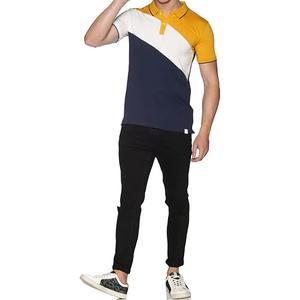 Drop shoulder Wholesale Alta calidad Plain 100% Cotton V-Collar Hombres Polo Shirt Street Style Fashion shirt camisas al aire libre - Product Image 5