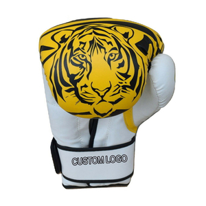 Nouveaux gants de boxe professionnels jumeaux boxe PU MMA Muay Thai gants de boxe pour les combattants lourds Logo client - Product Image 2