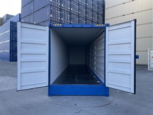 Contenedor de Envío Seco Azul de 40 Pies, Nuevo y Vacío, para Transporte de Mercancías, Origen Ankara, Marca de Contenedores de Envío - Product Image 4