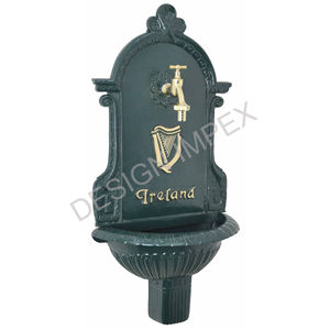 Fontaine murale et lavabo de style vintage irlandais pour la décoration extérieure de jardin artisanat fait à la main fontaine décorative lavabo par DI - Product Image 1