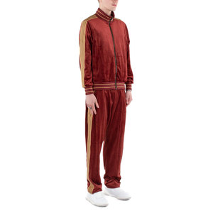 Venta al por mayor de terciopelo chándal 2 piezas conjunto de alta calidad de terciopelo chándal hombres suave transpirable Jogger conjunto Casual para los hombres - Product Image 2