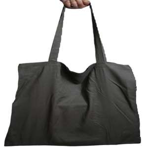 Sac fourre-tout en toile 100 % coton pour femme, grande taille, avec poignée longue, motif lettres personnalisable, réutilisable pour le supermarché et l'usage quotidien - Product Image 6