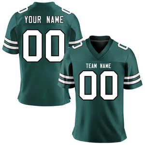 Camiseta de fútbol americano de último diseño, sublimación de alta calidad, nombre de equipo personalizado, número de jugador, uniforme - Product Image 1