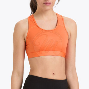 Servicios OEM, Último Modelo de Sujetador Deportivo para Mujer, Diseño Personalizado de Alta Calidad, Logotipo Frontal Simple, Alta Sujeción, Transpirable, Spandex/Nailon - Product Image 2