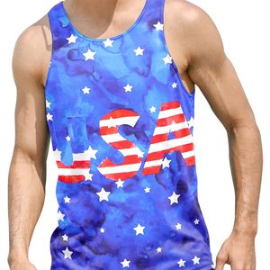Breathable Loose Fit <b>Mens</b> Sleeveless Tank Top Gym Fitness Workout Wear New Fashion Design - Product Image 2