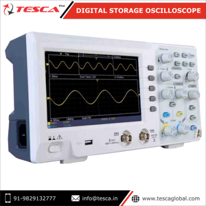 Osciloscopio de almacenamiento Digital de medición electrónica, 100MHz, 2 canales, LCD de color 7, 1GS/s - Product Image 2