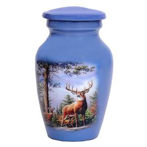 Vente chaude de haute qualité prêt à expédier souvenirs de crémation en aluminium pour les restes humains fabricant direct urnes souvenir - Product Image 1