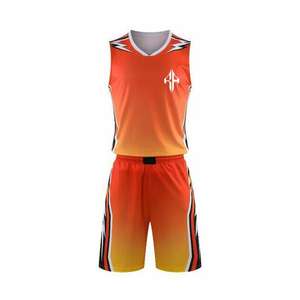 Nuevos juegos de baloncesto de sublimación para hombres de color sólido Material de poliéster 100% de alta calidad premium Precios baratos para hombres - Product Image 5