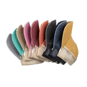 Gorra de camionero de espuma Premium de 6 paneles con logotipo bordado impreso personalizado de alta calidad, gorra de béisbol de malla lisa, lona para exteriores - Product Image 5