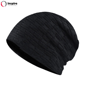 หมวกไหมพรมถักแบบใหม่ขายส่ง ปรับแต่งได้ หมวกบีนนี่สำหรับผู้หญิงฤดูหนาว วัสดุดีเยี่ยมจาก Inspire Apparel - Product Image 5