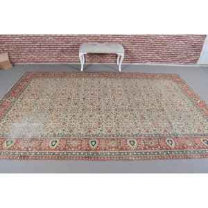 0.6x10.5 ft Vintage Turkish Rug, <b>Runner</b> Rug, <b>Red</b> Wool Rug - Product Image 3