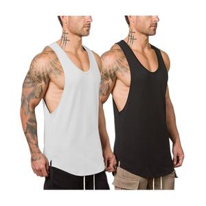 Camiseta de Tirantes para Hombre, Nueva, de Alta Calidad, Superventas, Color Sólido, 100% Algodón, Tejido Jersey Sencillo, Transpirable, Ecológica, para Verano - Product Image 5