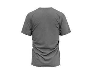 T-shirt uni en gros, vêtements en coton, t-shirts unisexes basiques, impression personnalisée promotionnelle - Product Image 3