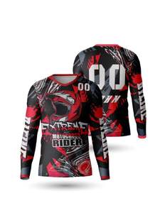 Venta al por mayor de diseño personalizado Pit Crew Racing Shirt transpirable de verano sublimado impreso con bajo MOQ - Product Image 2