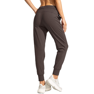 Pantalon de survêtement femme blanc pantalon de survêtement sportif élégant en coton cordon de serrage pantalon de survêtement femme à la mode vente ceinture élastique - Product Image 4