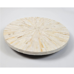 Plateau tournant en nacre pour comptoir de table, plateau rotatif rond pour cuisine, vente en gros du Vietnam - Product Image 1