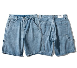 Novedad de verano personalizada OEM, pantalones vaqueros cortos informales elásticos a la moda para hombre, pantalones cortos de mezclilla azul y negro, pantalones cortos para hombre - Product Image 4