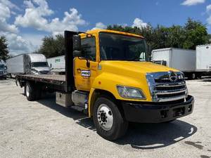 สั่งซื้อรถบรรทุกฮีโน่ 338 ปี 2020 มือสอง ขนาด 26 ฟุต แบบพื้นเรียบ - 260 แรงม้า เกียร์อัตโนมัติ 6 สปีด รถบรรทุกมือสองสำหรับขาย - Product Image 3