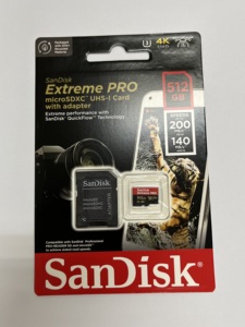 Extreme Pro 512GB SDHC Memory <b>Card</b> Class 10 Speed Compatible with Camera <b>DVR</b> Tablet PC Made of Plastic - Product Image 3
