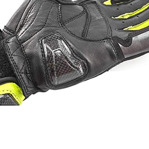 Guantes de moto de cuero de la mejor calidad Temporada de invierno Más vendidos con logotipo personalizado Guantes de moto de cuero genuino para hombres - Product Image 5