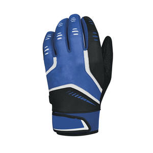 Gants de frappe de baseball et de softball professionnels de haute qualité, en cuir, durables, antidérapants, disponibles pour droitiers et gauchers, à bas prix - Product Image 1