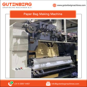 Sac à provisions en papier de meilleure qualité entièrement automatique 400 photos/min faisant la machine de qualité supérieure pour l'usine de fabrication au détail - Product Image 5