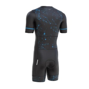 Highest Quality Unisex Triathlon Cycling <b>Wetsuits</b> with Chest Zip Breathable Printed Design-Customizable Spandex/Polyester - Product Image 3