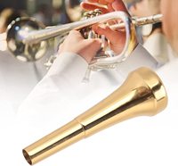 Brass Trumpet Mouthpiece(3C 5C 7C) Bright Tone Instruments Mouthpiece for Beginners and Professional Players(7C)