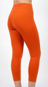 <b>Women</b> Tangerine High Waist Gym <b>Leggings</b> OEM Custom <b>Compression</b> Yoga Pants - Product Image 5